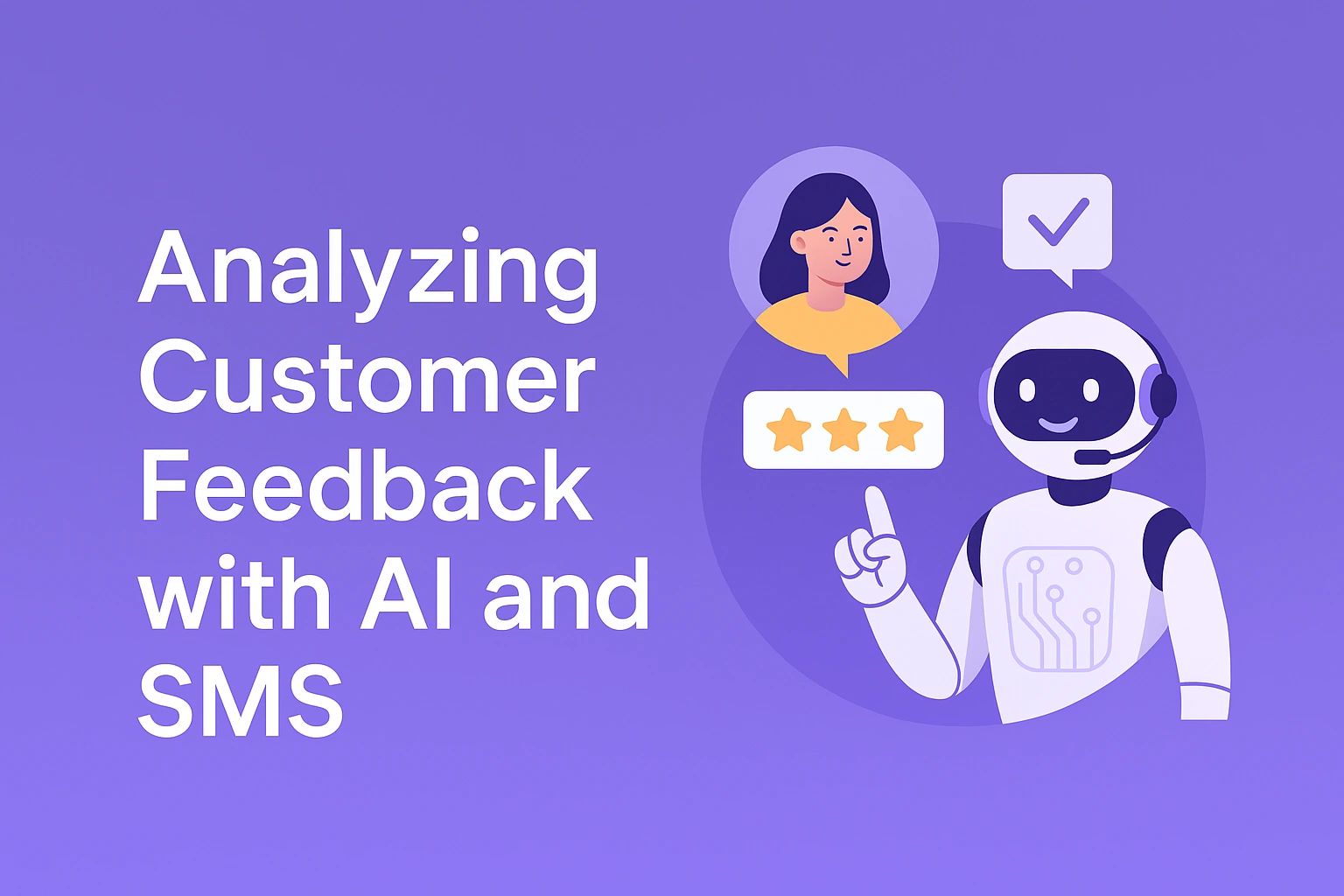 تحلیل بازخورد مشتری با ai - sms
