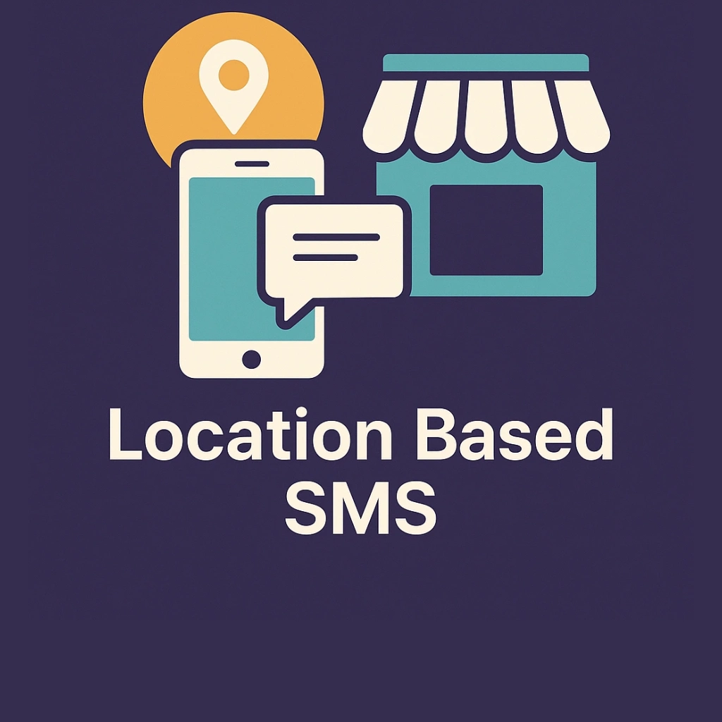 پیامک منطقه ای یا مکان محور