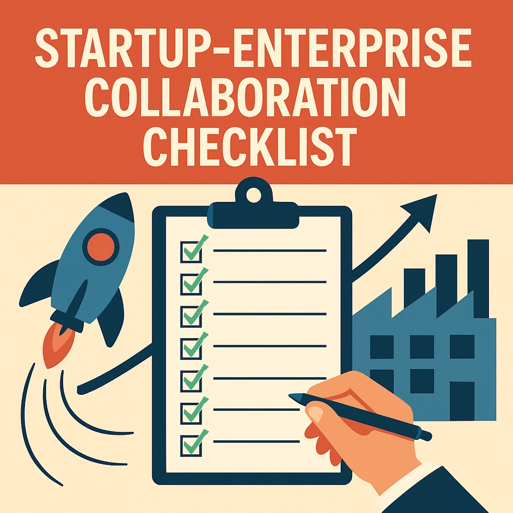 چک لیست همکاری شرکتها و استارتاپها